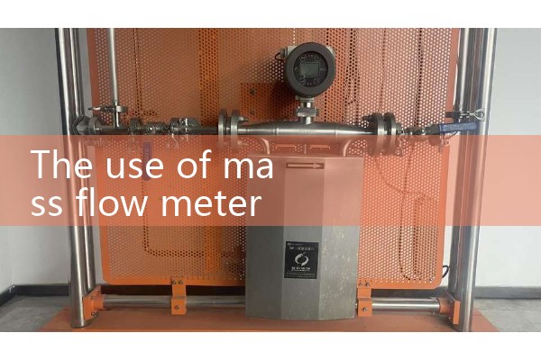 The purpose of mass flow meter